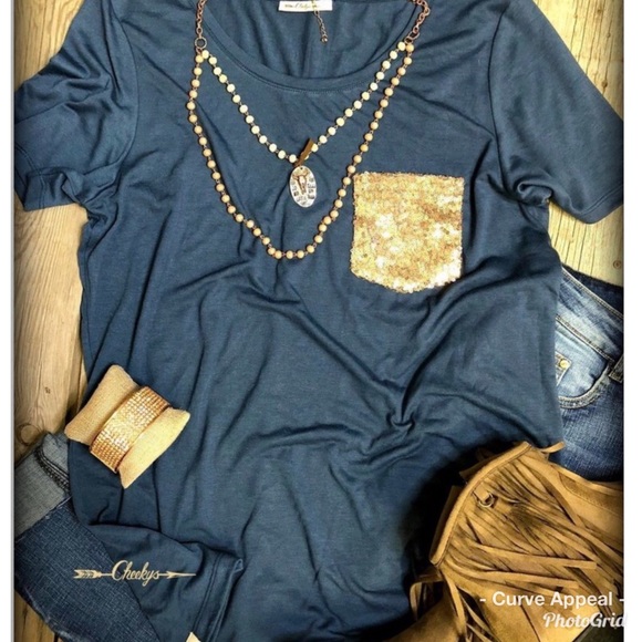 Sequin Tee - Picture 4 of 7